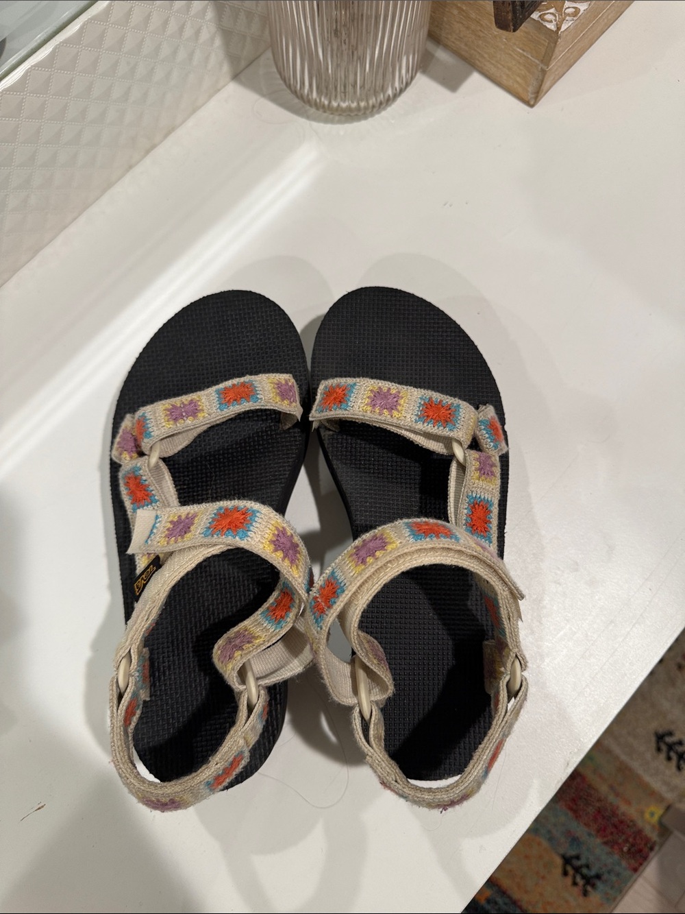 Teva Women's Flatform Universal Crochet Sandal In Explore - Picture 2 of 5